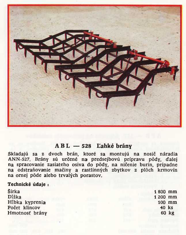 Lehké brány ABL-528